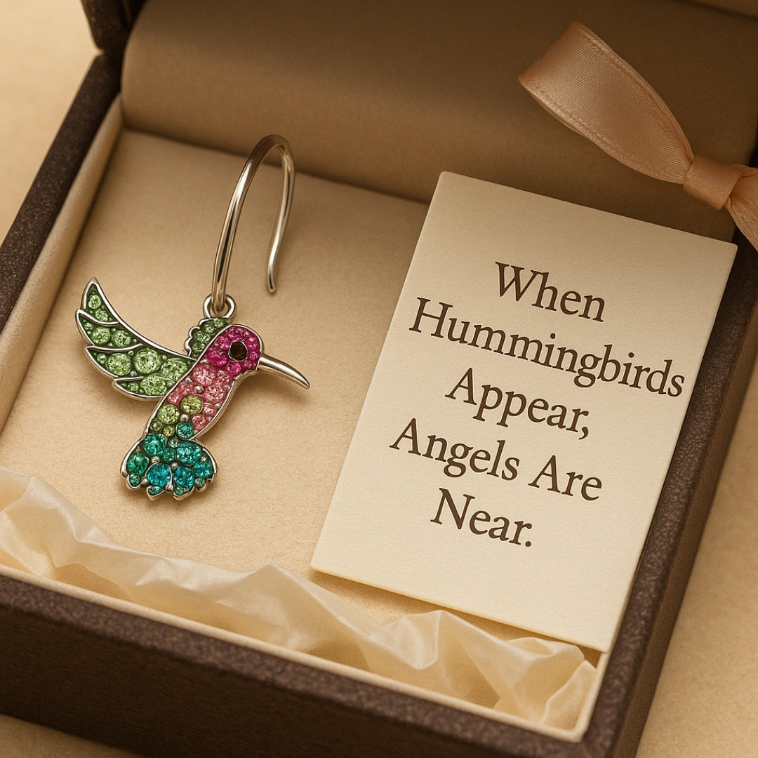 Colorful Hummingbird Sparkle Earrings™