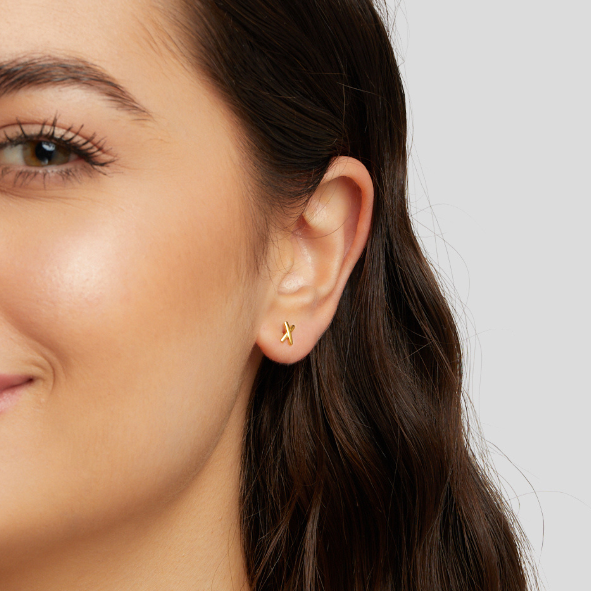 Graffiti X Stud Earrings