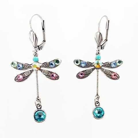 Elegant Carved Dragonfly Earrings™
