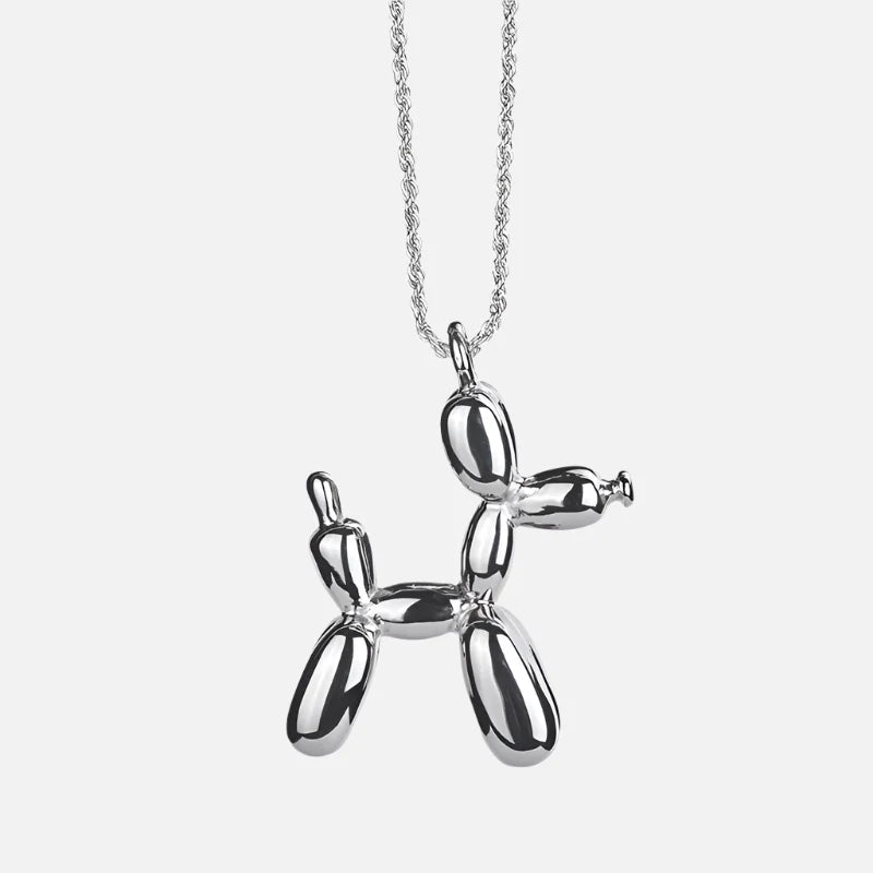Gold-Tone Balloon Dog Pendant Necklace™