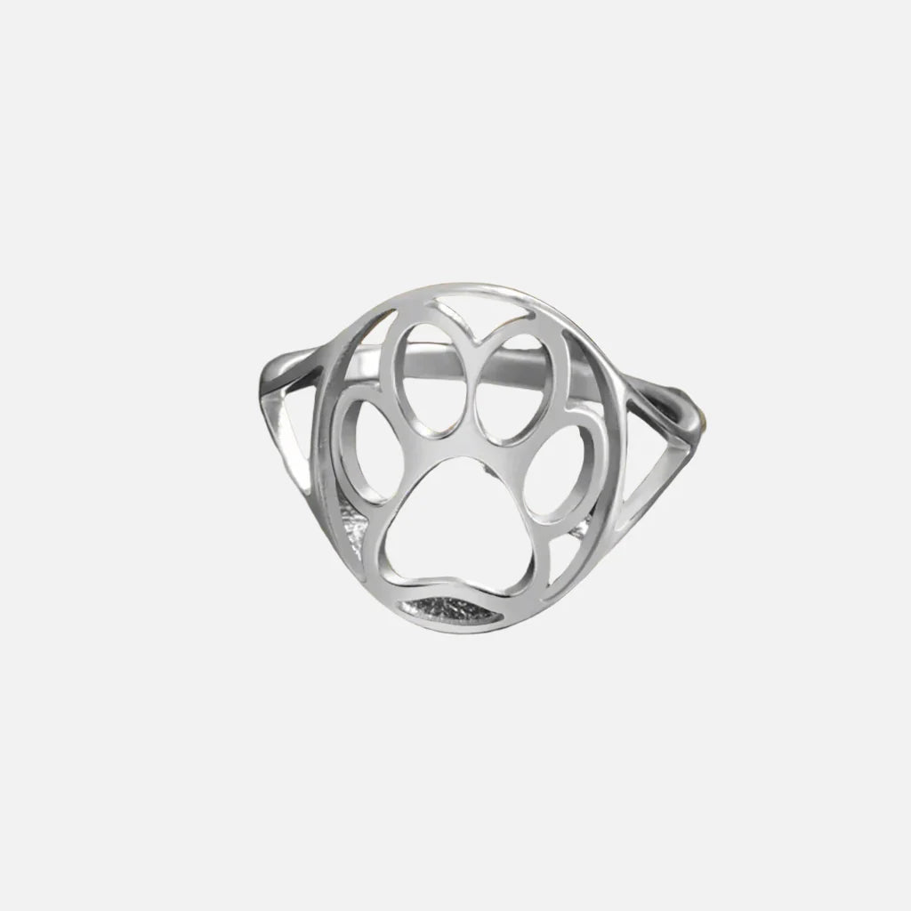 Open Paw Ring in Stainless Steel™ – Lightweight & Stylish