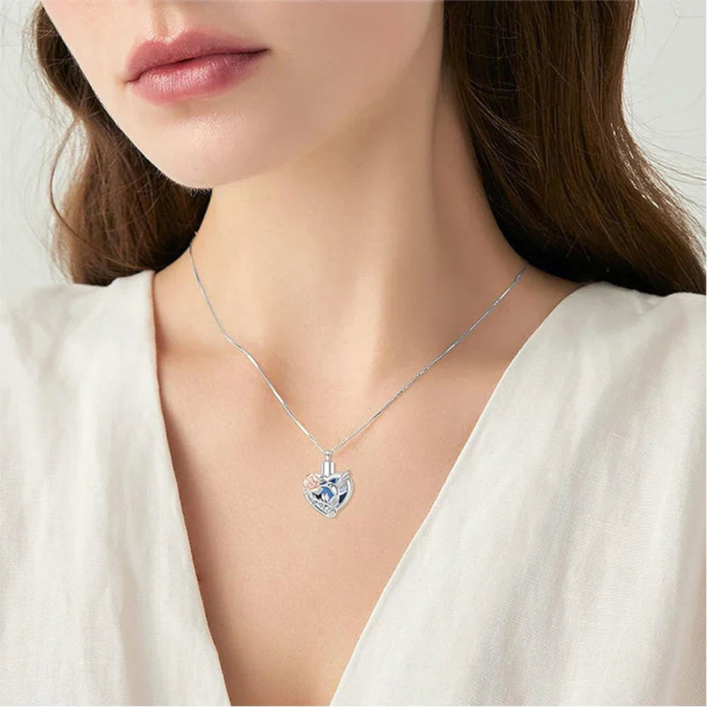 Hummingbird Heart Urn Necklace™