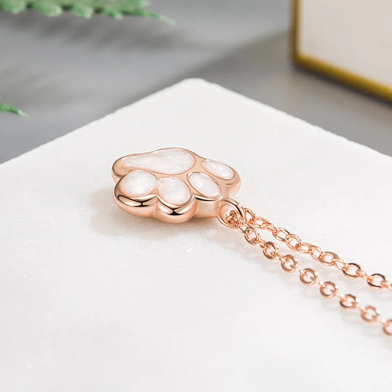 Necklace with Paw Charm™
