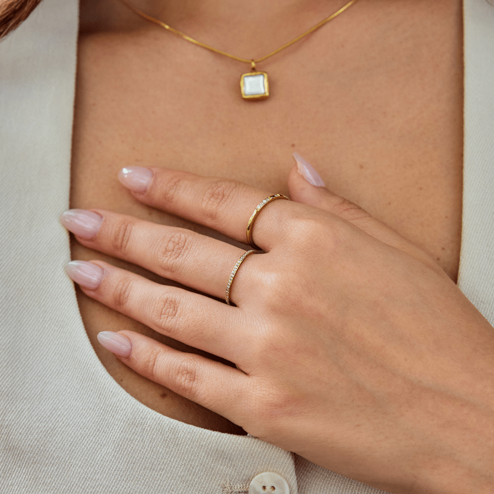 Eternity Crystal Ring