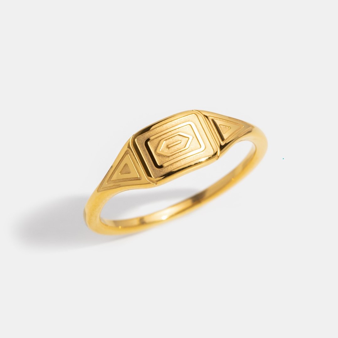 Gold Adaline Ring