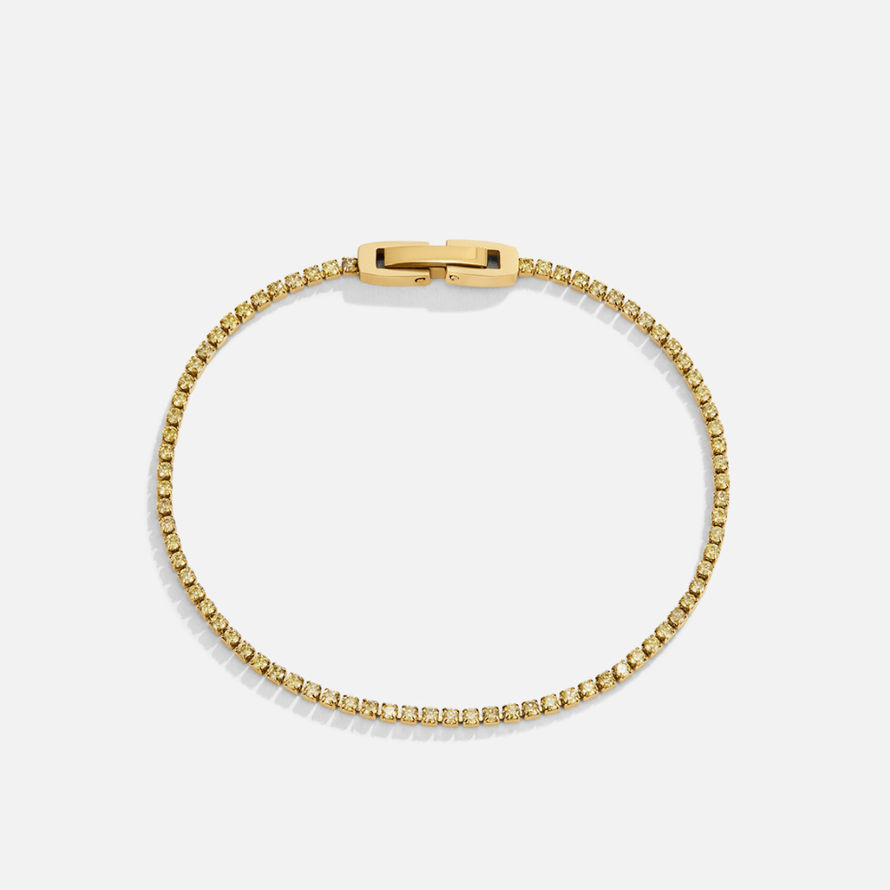 Keana Peridot Crystal Bracelet