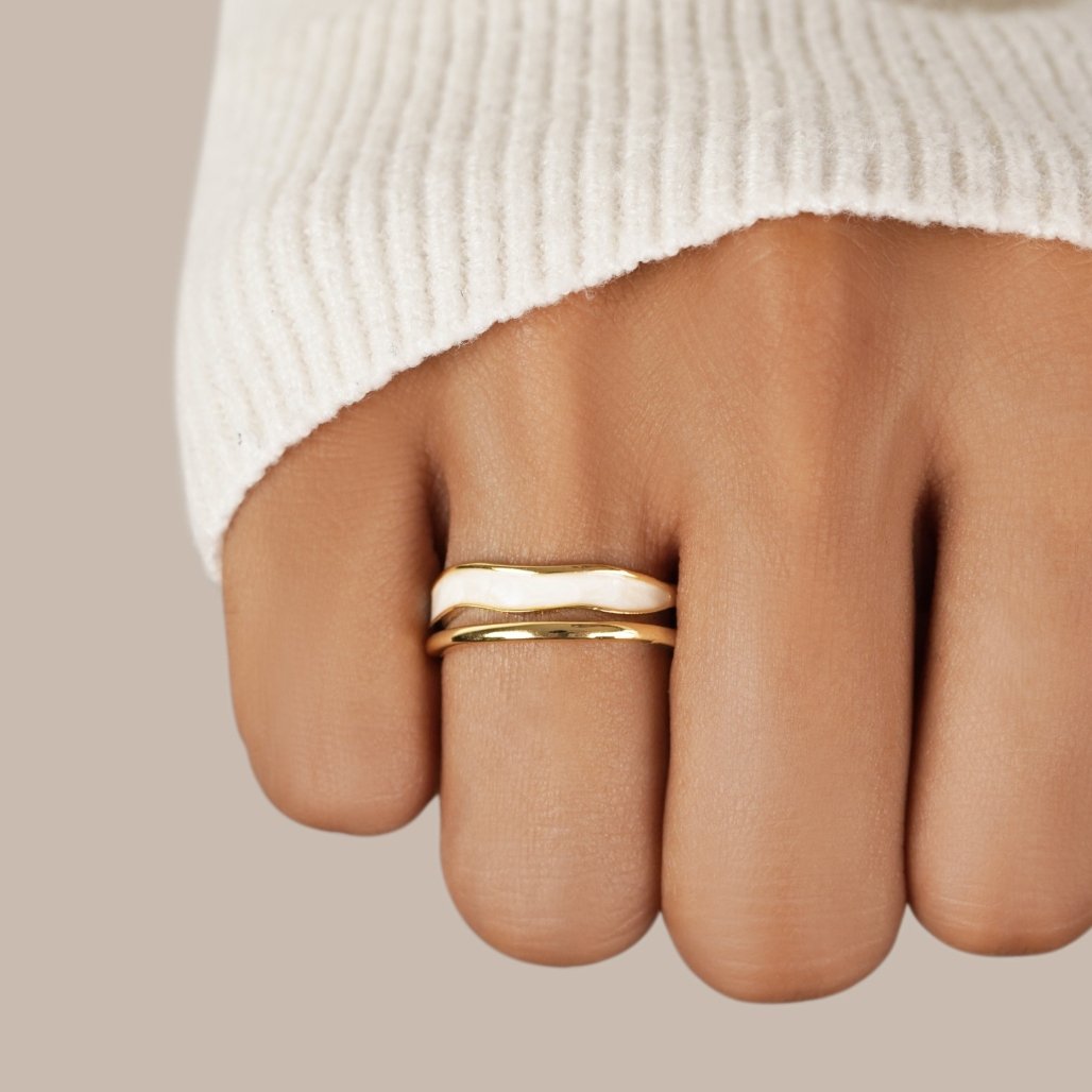 Layered Sahara Ring