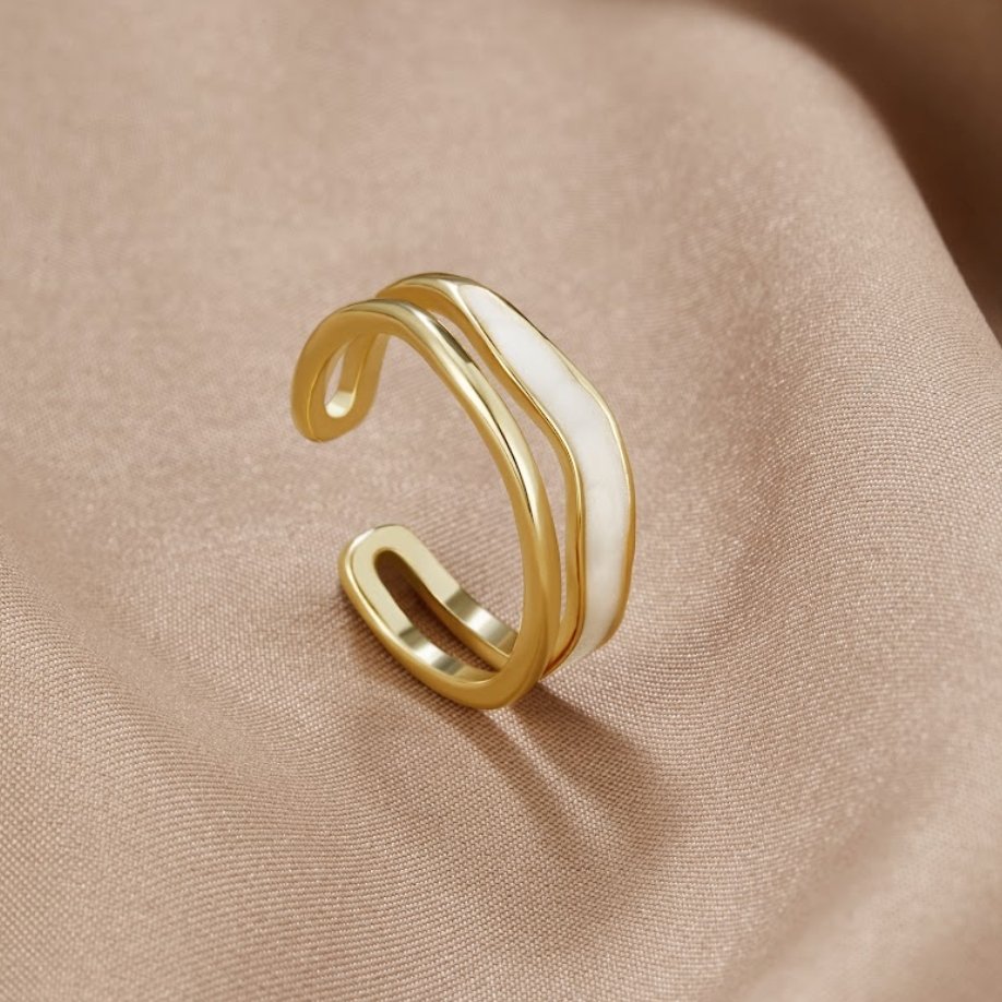 Layered Sahara Ring