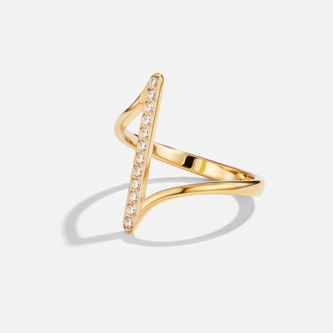 Mila Twisted Gold Ring