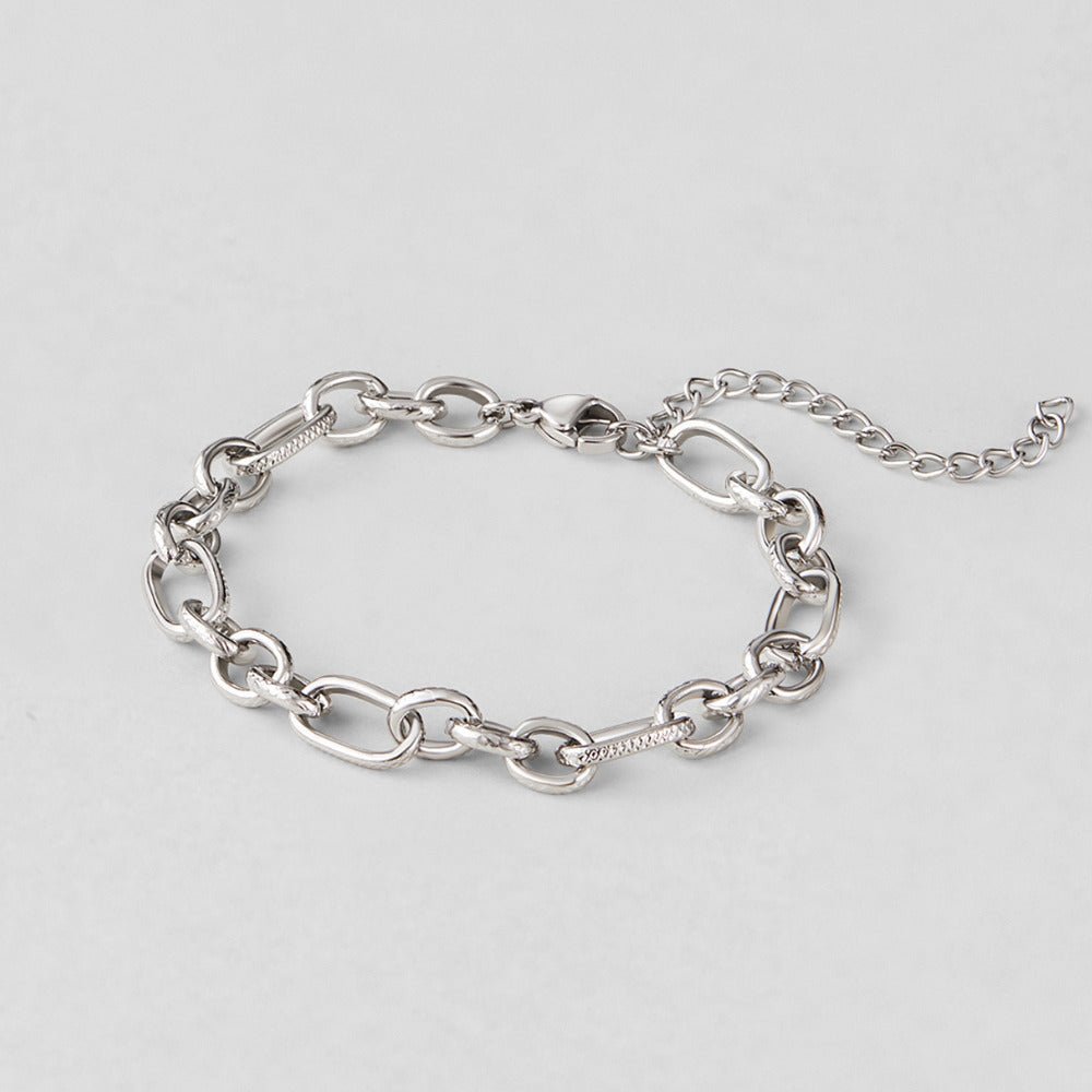 Miriam Chunky Silver Bracelet
