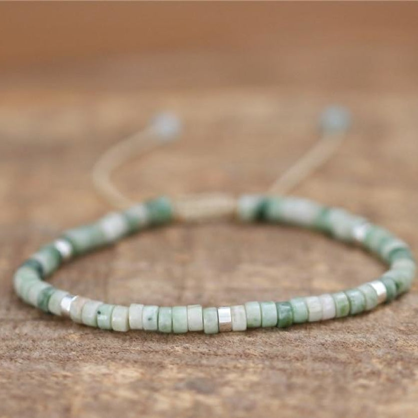 Natural Stone Boho Bead Bracelets
