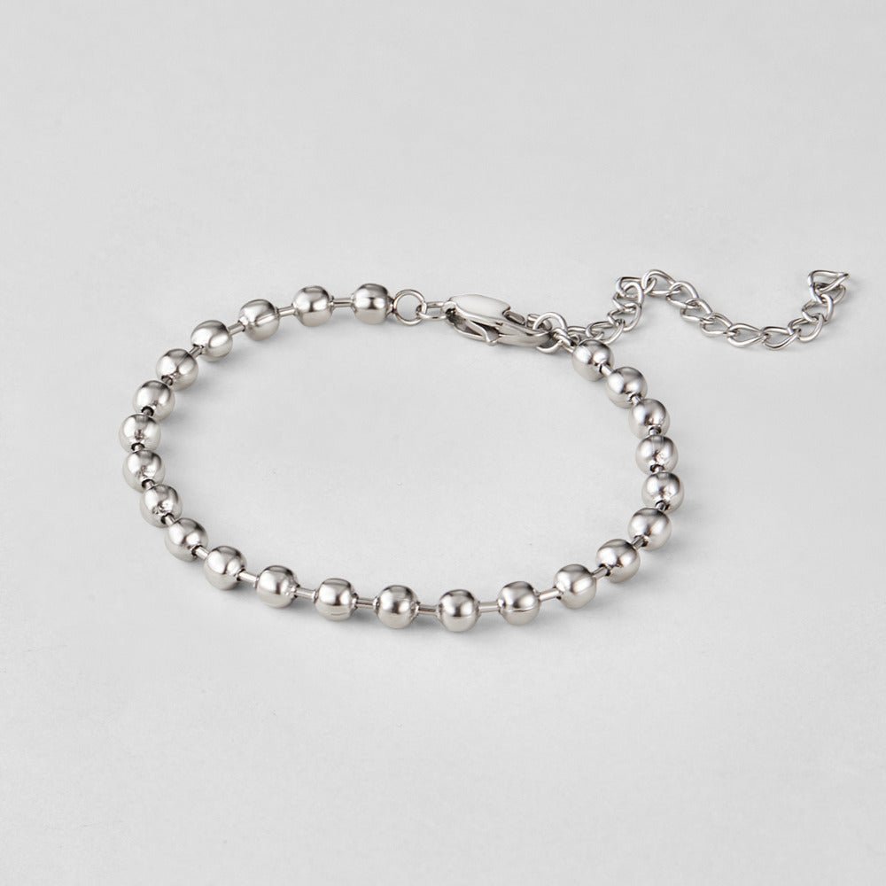 Silver Lulu Bead Bracelet