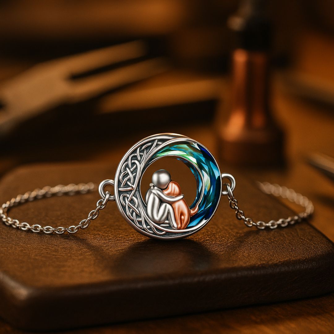 Sterling Silver Adjustable Dog Charm Bracelet™