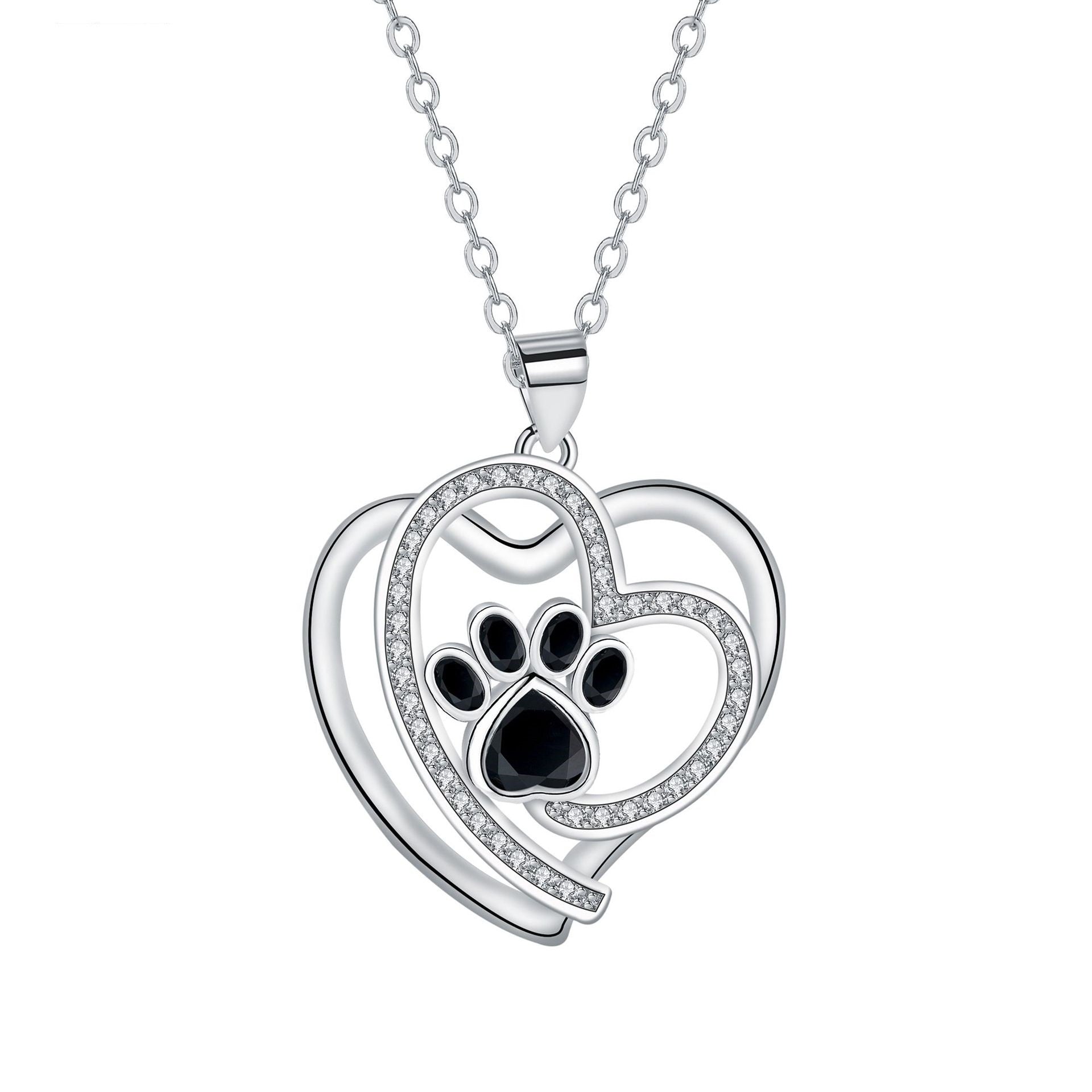 Cute Paw Print Clavicle Necklace™