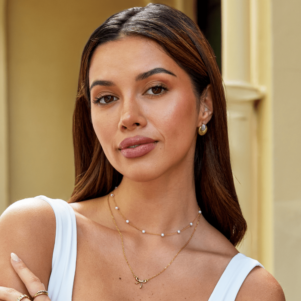 Bohemia Gold Cat Eye Earrings