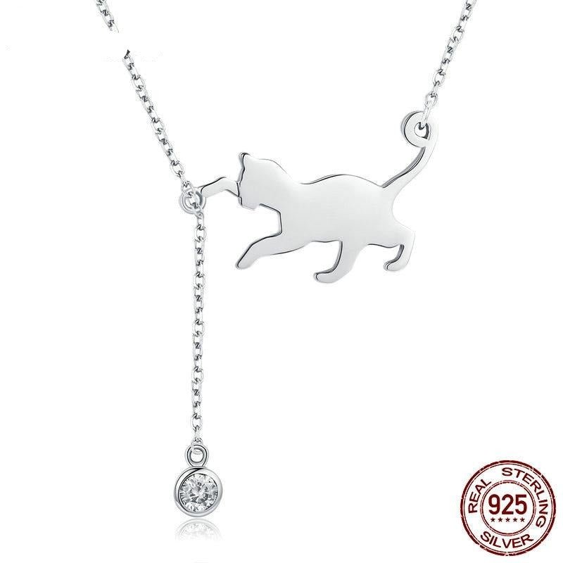 Cute Cat Chain Pendant Necklace™