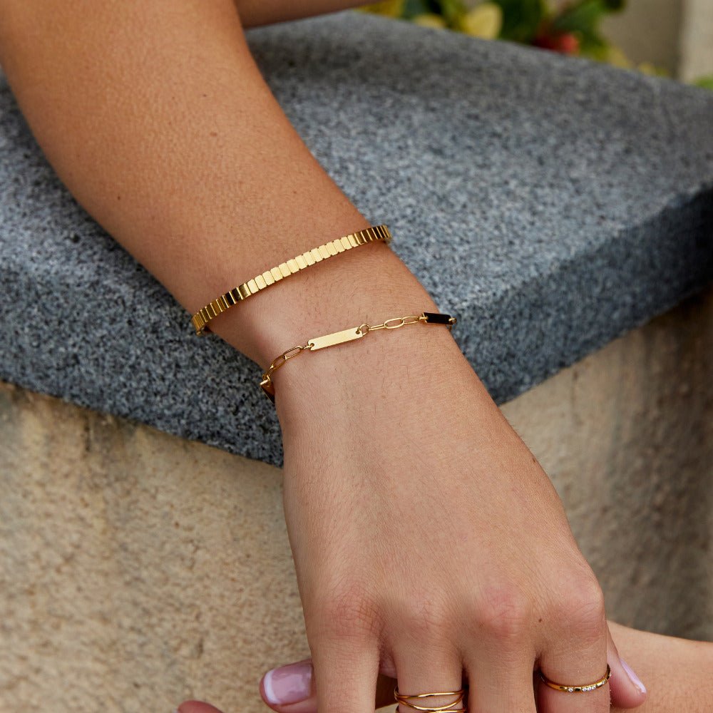 Hailey Gold Chain Bracelet
