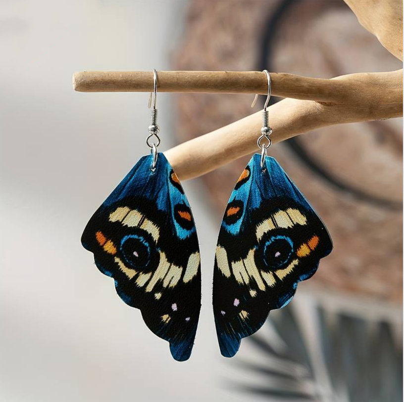 Vintage Exotic Butterfly Wings Earrings™